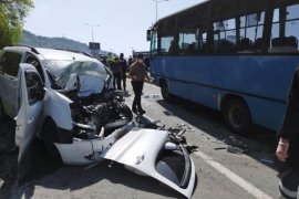 Rize'de Trafik Kazası: 1 Ölü 6 Yaralı