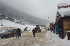Ayder Yaylası Kar Festivaline Hazırlanıyor