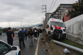 Rize'de Ambulans Kaza Yaptı: 4 Yaralı