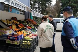 Rize'de Açıkta Satılan Gıda Maddeleri Denetlendi