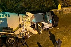 Rize'de Görünmez Kaza Ucuz Atlatıldı
