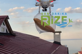 Rize'de Drone İle Ekmek Siparişi - TIKLA İZLE
