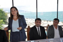 MHP İstanbul Milletvekili Arzu Erdem Ardeşen'de