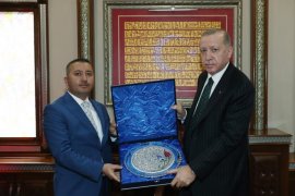 Cumhurbaşkanı Erdoğan Rize'de Cami Açılışında...