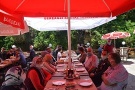 Şehit ve Gazi Aileleri Tunca Beldesi'nde Ağırlandı