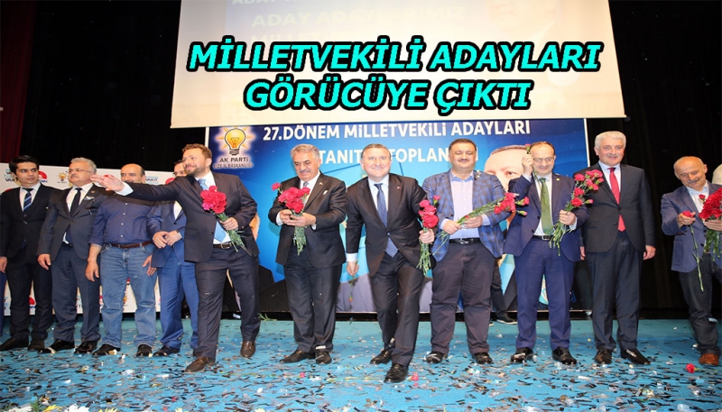 AK Parti Rize Milletvekili Adayları Görücüye Çıktı