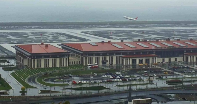 Rize-Artvin Havalimanı’nı 710 Bin 558 Kişi Kullandı