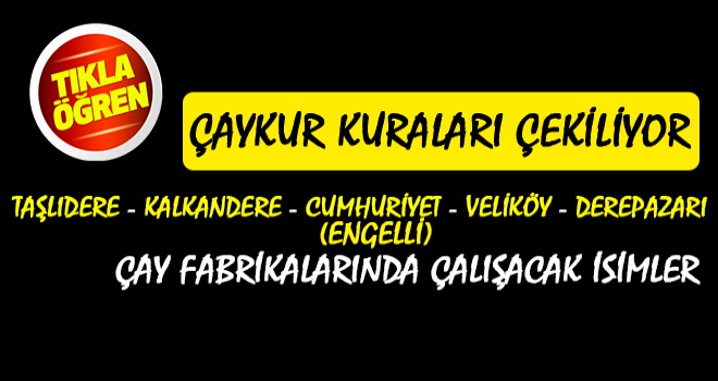 Taşçılar,Kalkandere,Veliköy,Derepazarı,Cumhuriyet