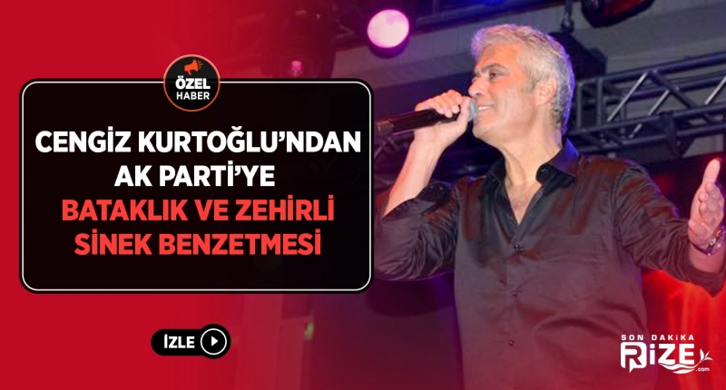 Cengiz Kurtoğlu'ndan AK Parti'ye Bataklık Zehirli Sinek Benzetmesi
