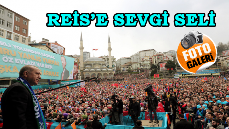 Cumhurbaşkanı Erdoğan Rize'de Hemşerileri İle Hasret Giderdi