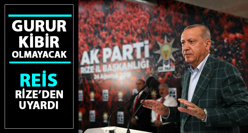 Erdoğan'dan Belediye Başkanlarına Kibir ve Gurur Uyarısı