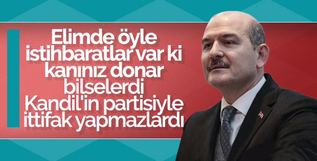 İçişleri Bakanı Trabzon'da Konuştu: Elimde Öyle Şeyler Varki